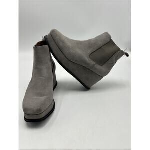 Jeffrey Campbell ROCHESTER suede Leather Platform Wedge Boot Bootie Women Sz 10